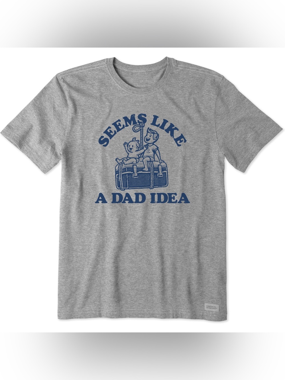 Men's Seems Like a Dad Idea Short Sleeve Tee sz XL